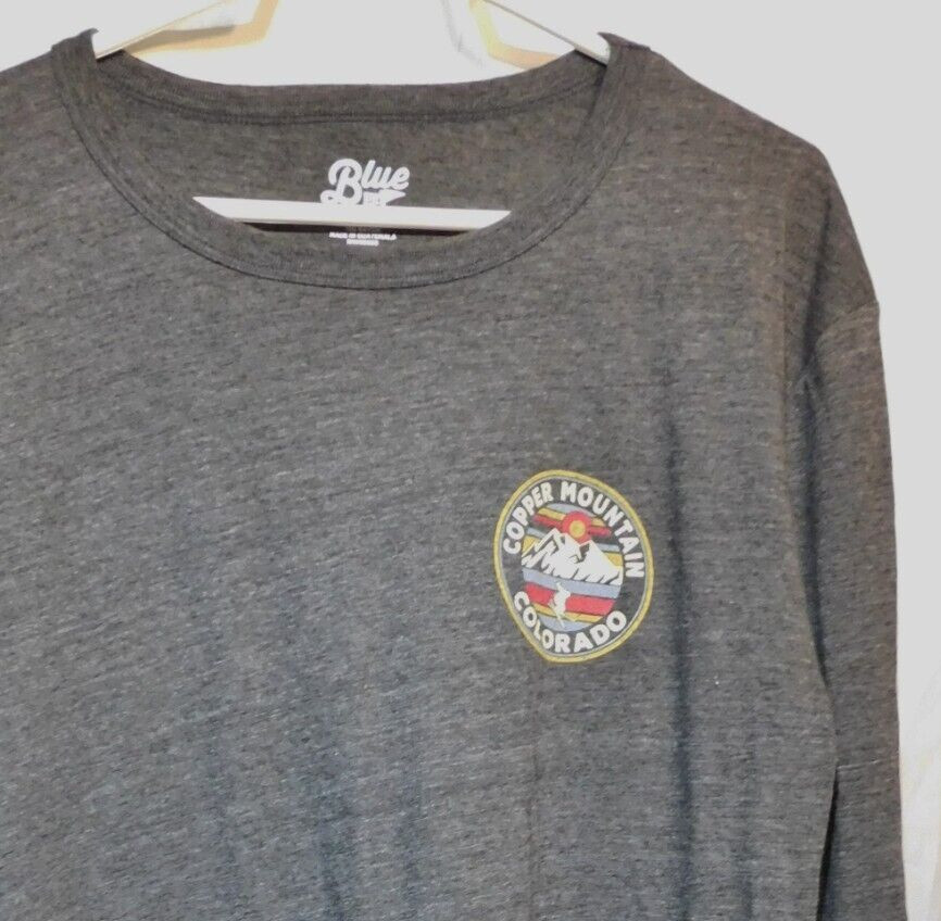 Copper Mountain T-Shirt Long Sleeve 38" Chest Colorado Soft Blended fabric gallery