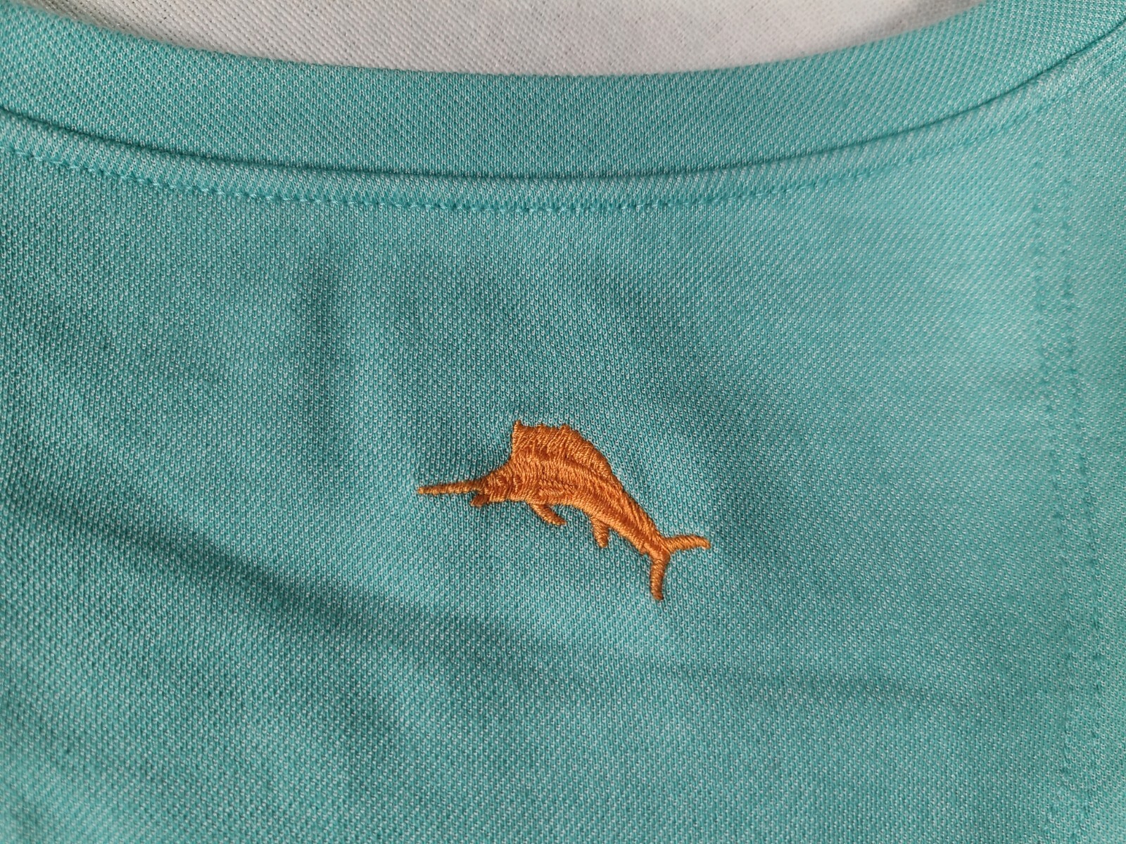 Tommy Bahama Shirt Mens XL Green Marlin Logo Ocean Beach Outdoor Fishing gallery