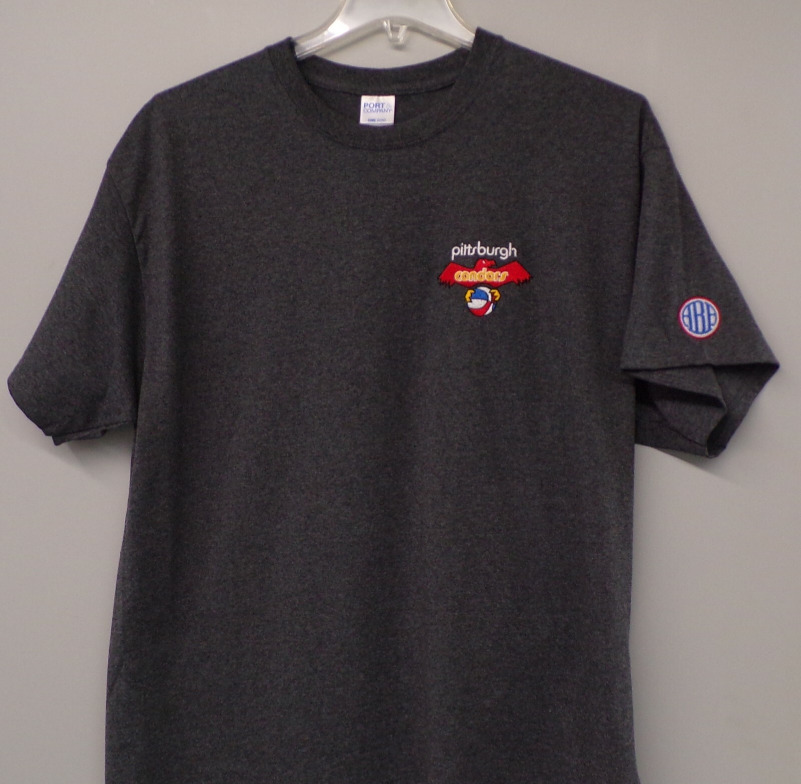 Pittsburgh Condors ABA Basketball Embroidered T-Shirt S-6X, LT-4XLT Pipers New gallery