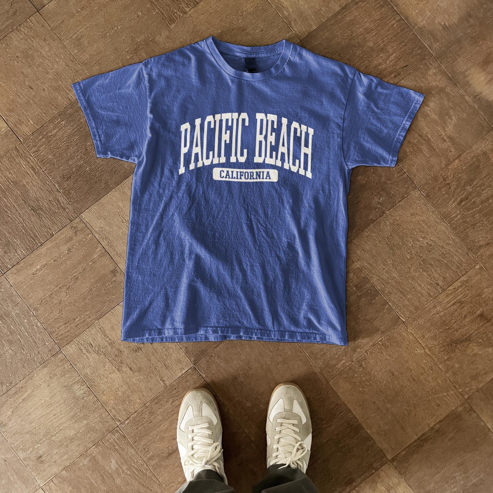 Pacific Beach California Souvenir Beach, Aesthetic, Retro T-Shirt gallery