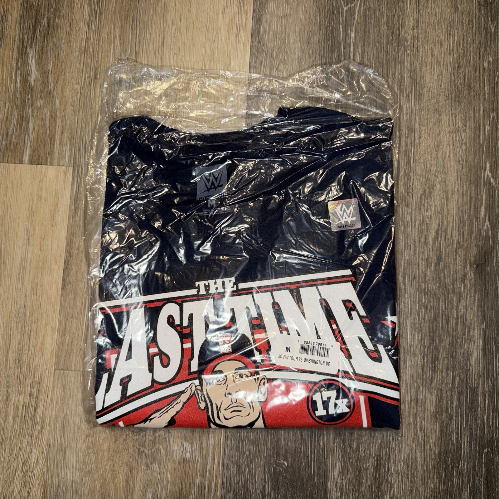 WWE Authentic John Cena Final Match Shirt, Hat, Towel & Sweatbands Washington DC gallery