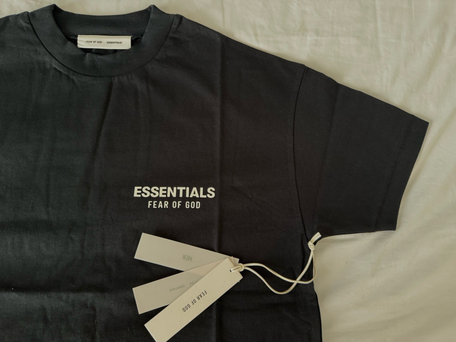 Fear of God Essentials Authentic Logo T-Shirt Men’s Streetwear Tee gallery