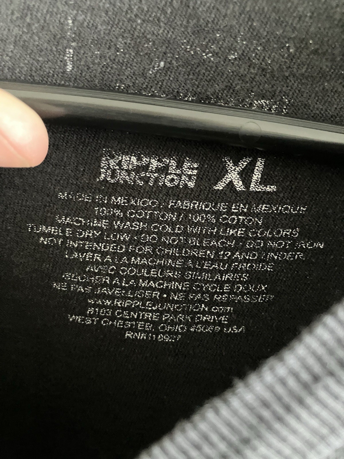 Ripple Junction Men's Black Rick and Morty Graphic Crew Neck T-Shirt XL gallery