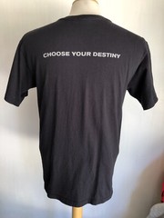 WANTED (2008) Official “Choose Your Destiny” A. Jolie Movie Promo T-Shirt Medium