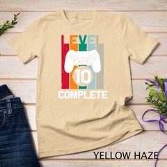 Level 10 Complete 10th Year Anniversary Wedding Gift for Him Unisex T-shirt