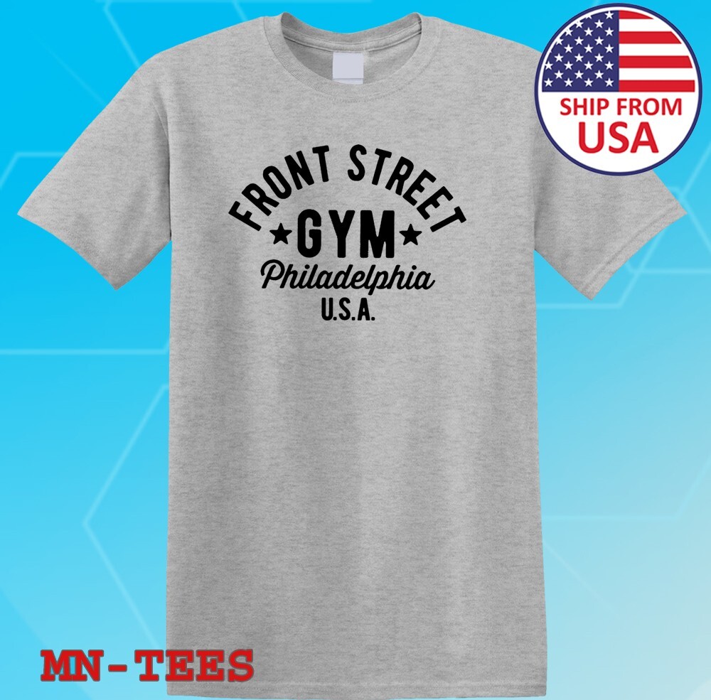 Front Street Boxing Gym Grey Size S-5XL