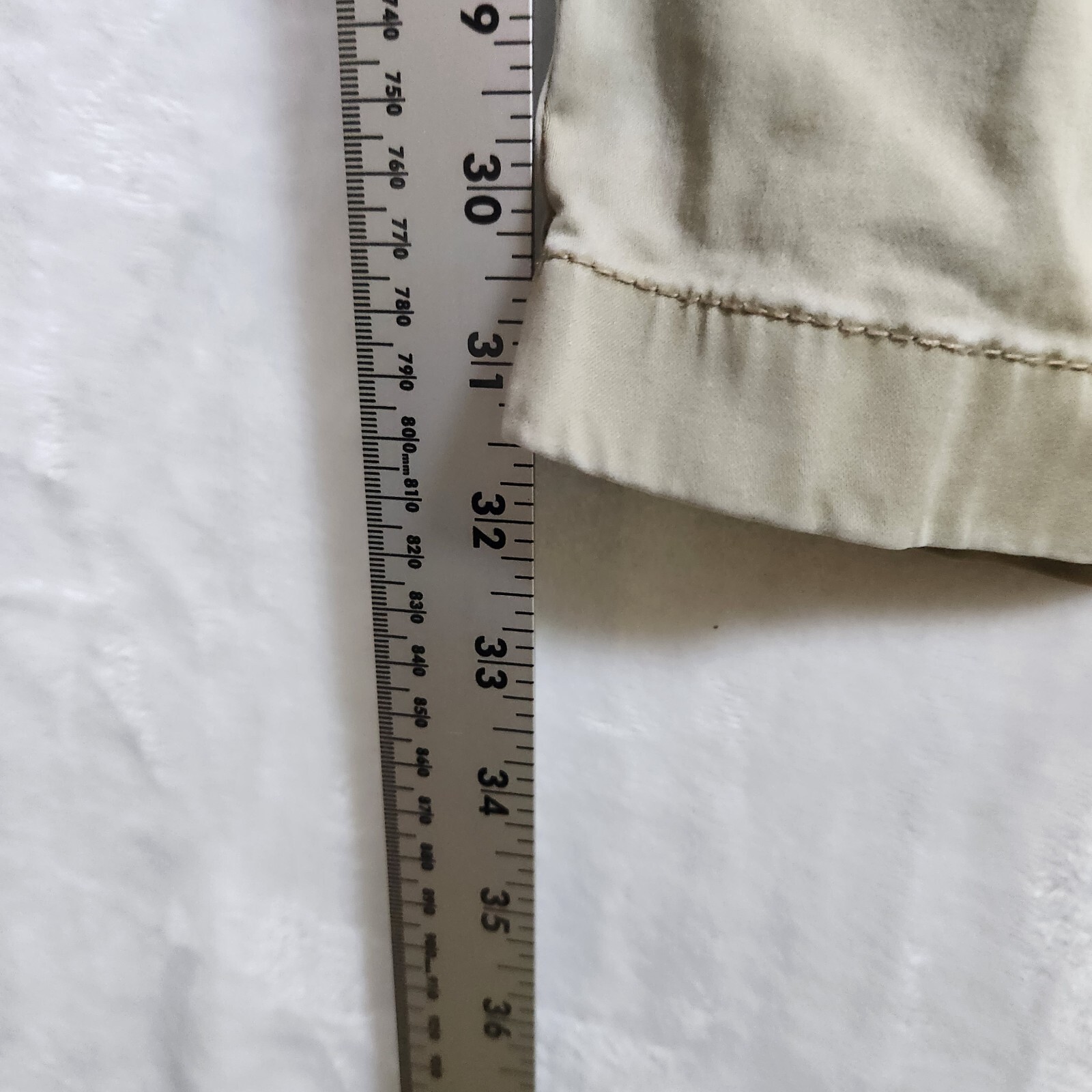 Tommy Bahama 38x32 Flat Front Chino Pants Khaki Relaxed Fit Lightweight gallery