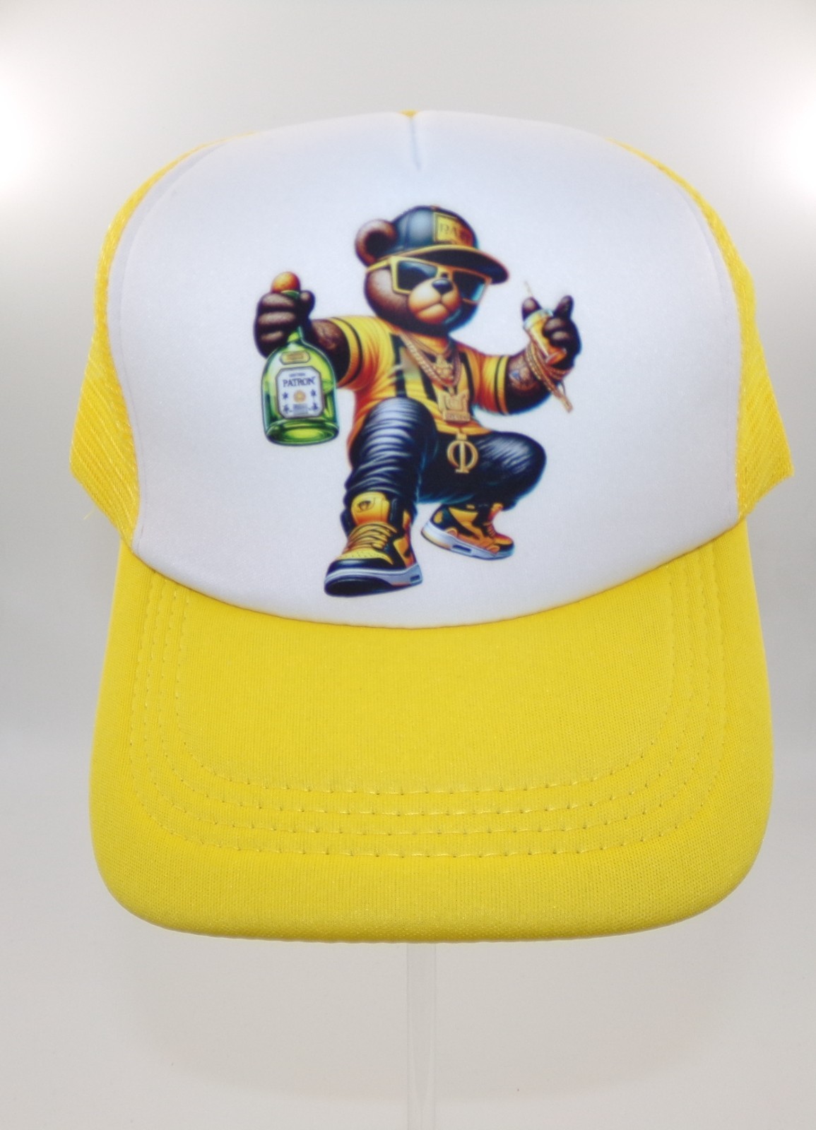 Patron Bear - Shirt and Hat set men - Size XL, Casual T-Shirt, Trucker Hat gallery
