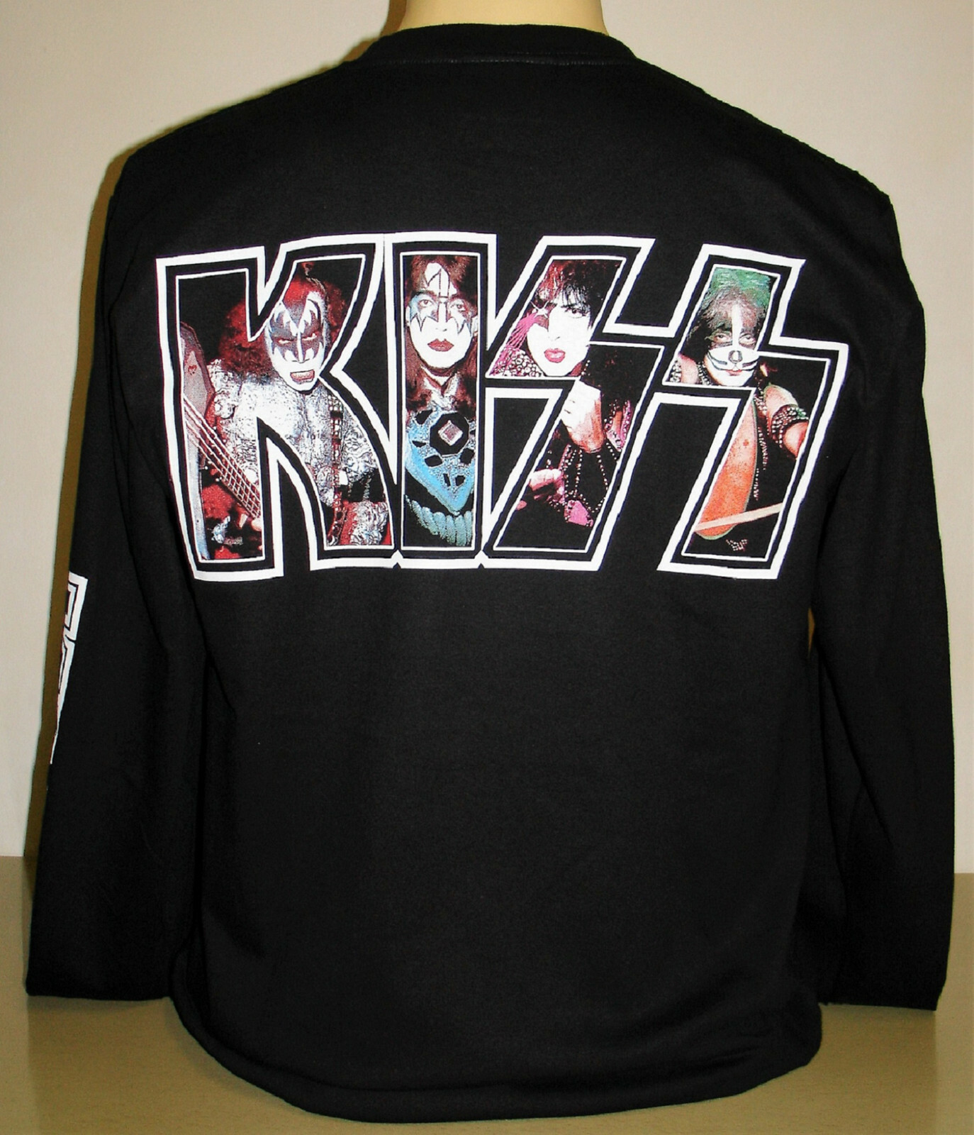 Kiss Dynasty Design Long Sleeve T-Shirt Size S M L XL 2XL 3XL Rock Band XXL XXXL gallery