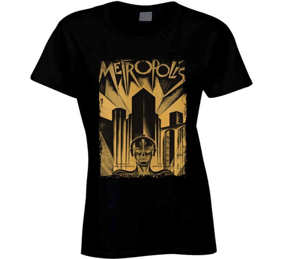 Metropolis 20s Sci Fi German Movie T Shirt gallery