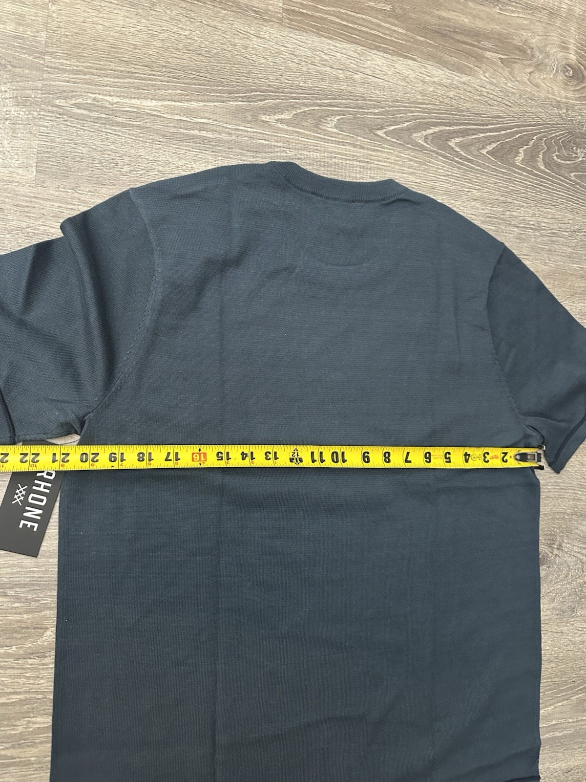 Rhone Compass Knit Tee Men’s Large Deep Sea Blue/ True Navy gallery