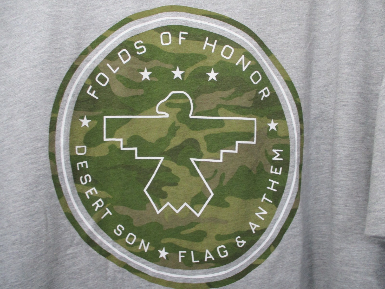 Graphic T Shirt Flag & Anthem x Dierks Bentley Mens XL Desert Son Gray SS gallery