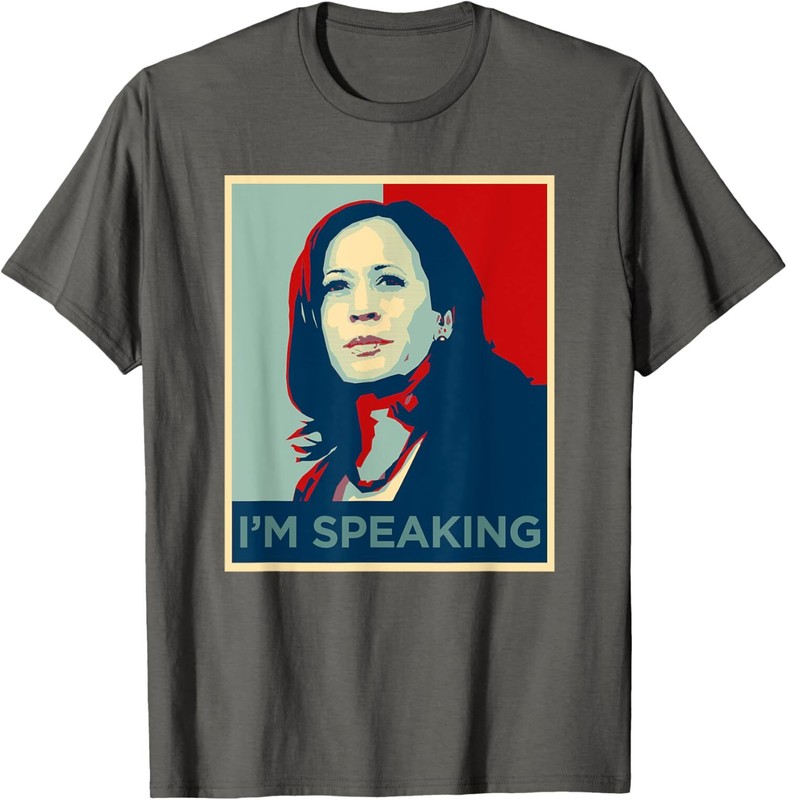 Kamala Harris Shirt I’m Speaking Quote Joe Biden Unisex T-Shirt