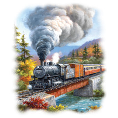 TRANSFER – TRAIN CROSSING – SPRING / WINTER