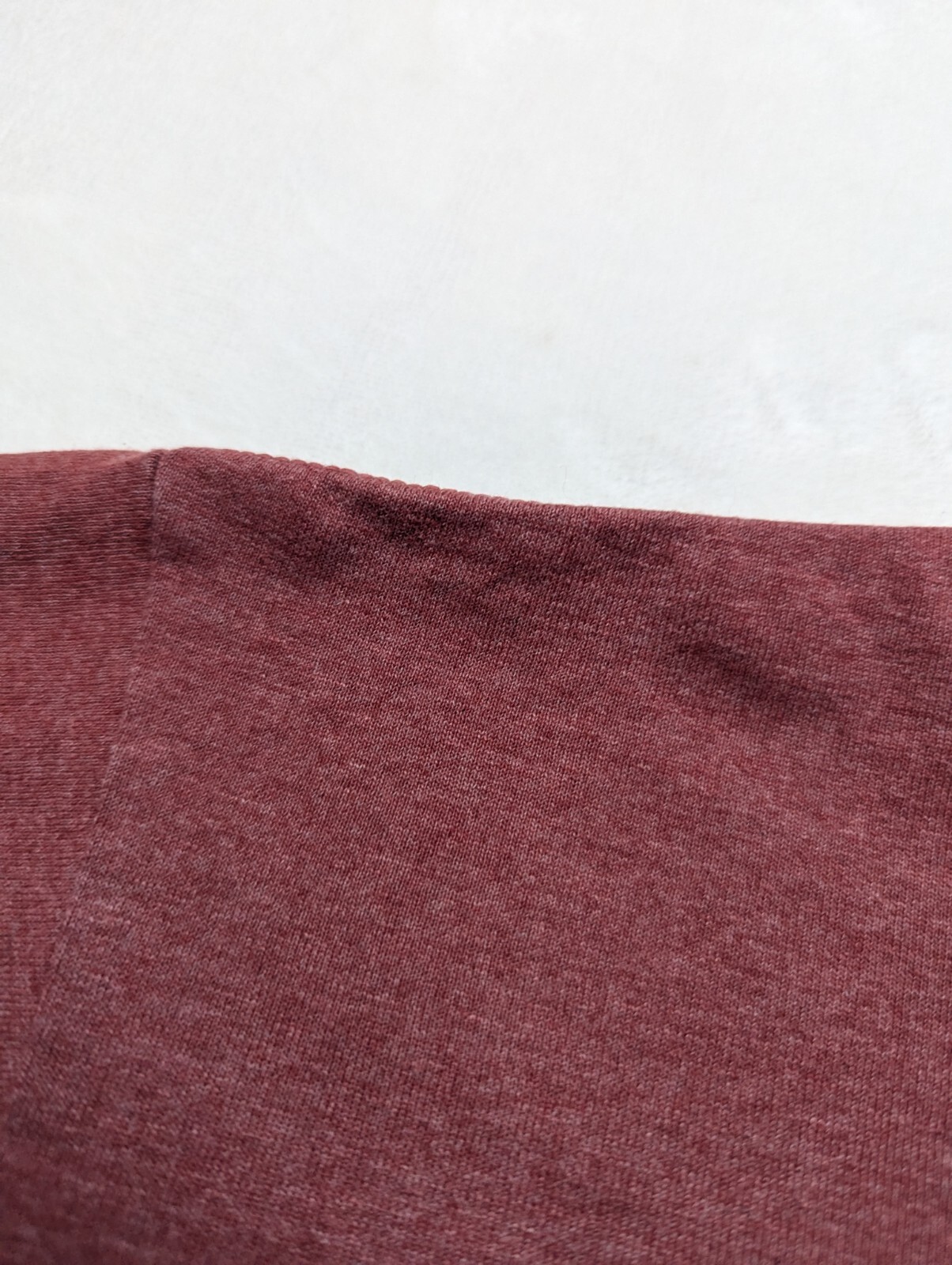 The North Face Shirt Red Maroon Text Logo Established 1968 Medium gallery