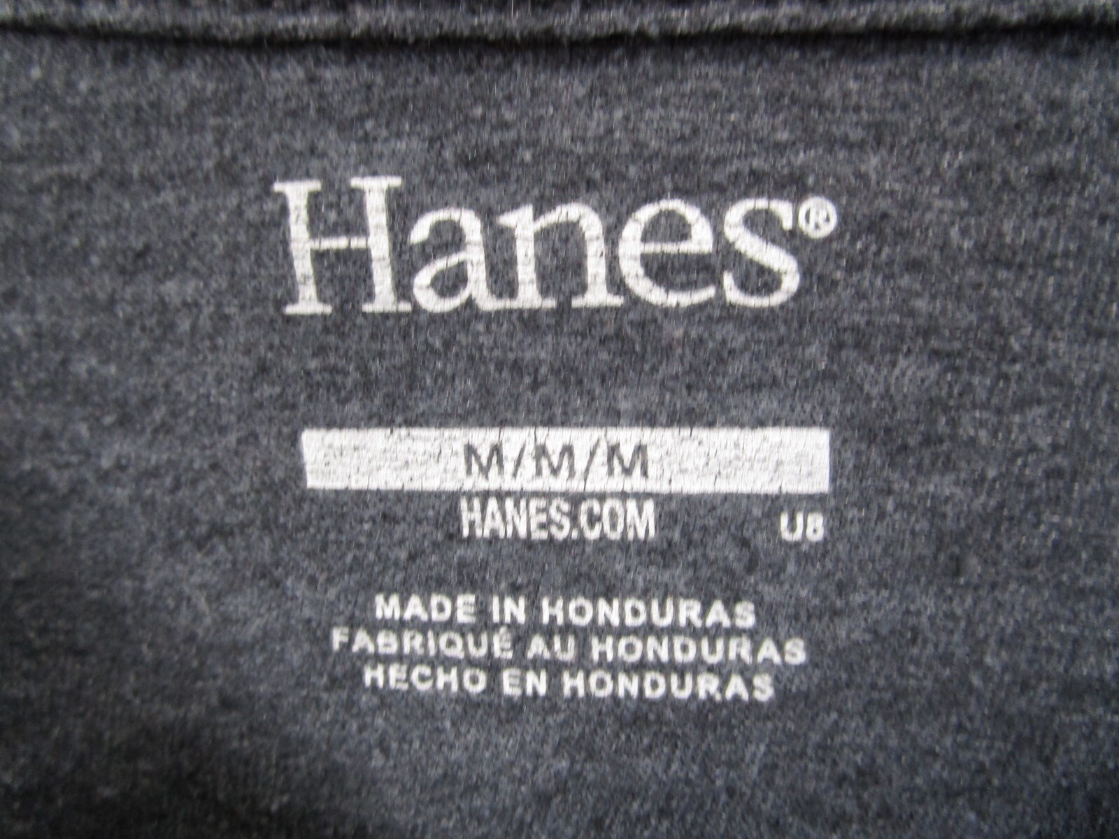 N.A.S.A. Logo Heather Gray T Shirt Men Size M gallery