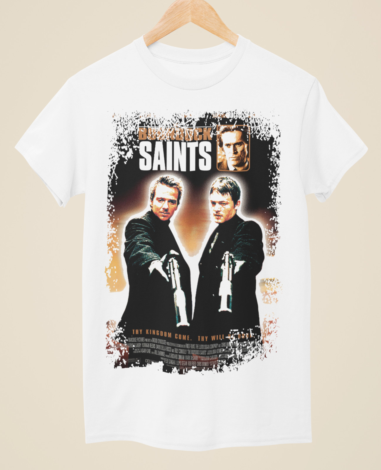 The Boondock Saints - Movie Poster Inspired Unisex White T-Shirt gallery