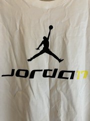 NWT Air Jordan 17 Lightning SoleFly Shirt Custom made for Michael Jordan CUST1