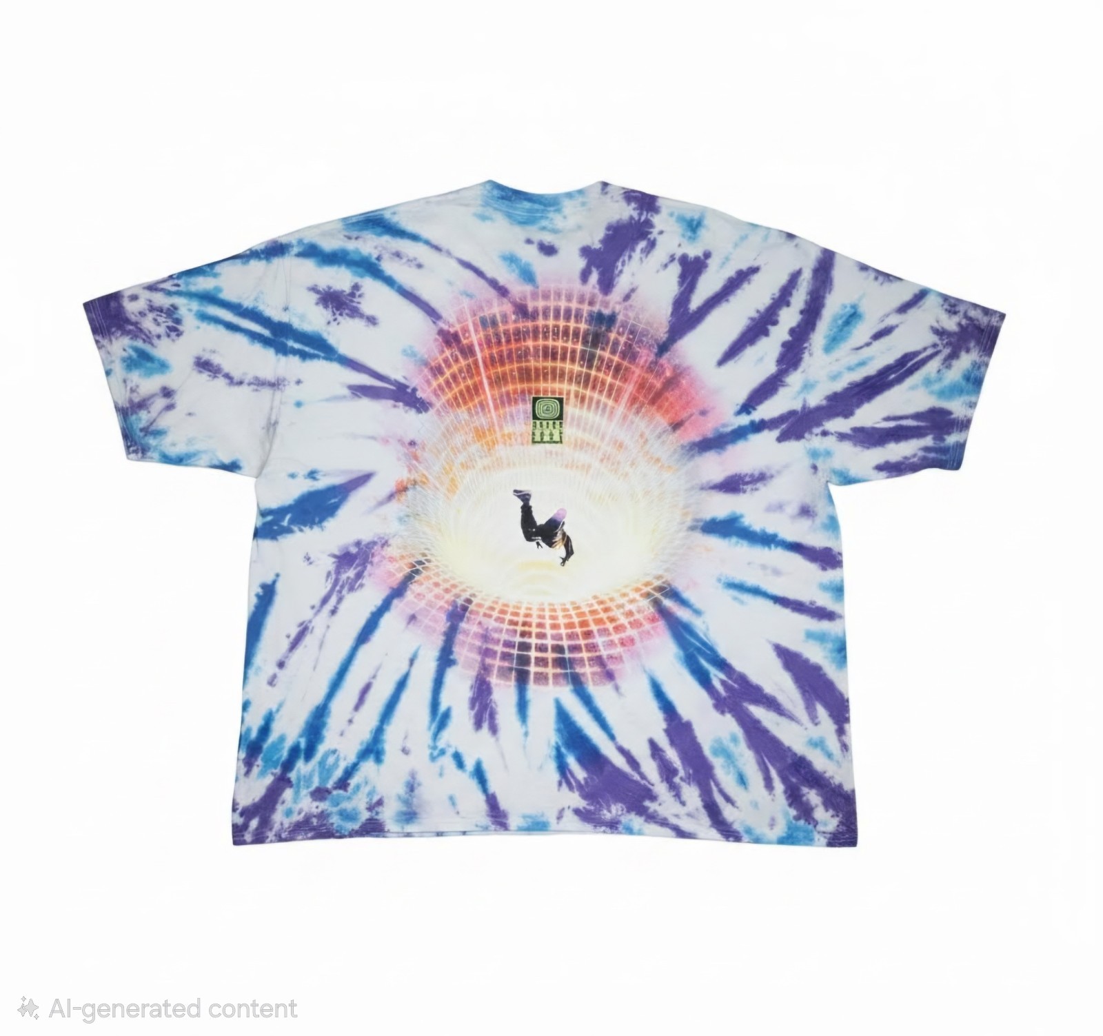 Cactus Jack by Travis Scott Flame NWOT Men's Size XL T-shirt "Tie Dye" gallery