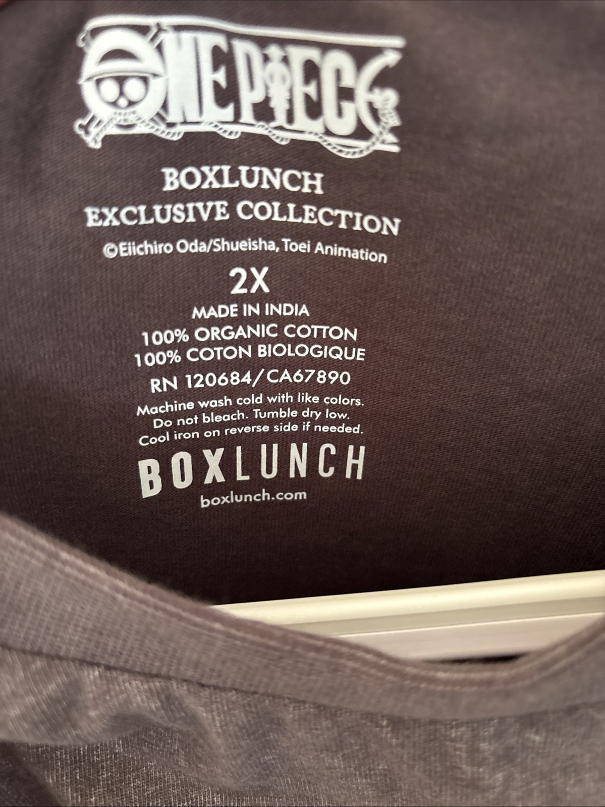 Monkey D. Luffy One Piece Box Lunch Collection T-Shirt Size:2X gallery