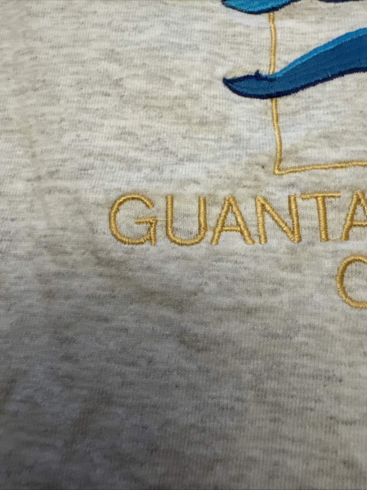 RareVintage Cal Cru Tag Dolphins, Stitched Guantánamo Bay T-Shirt Graphic Cuba S gallery