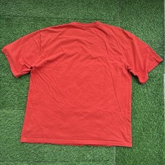 Vintage Marithe Francois Girbaud Embroidered T-Shirt Orange Mens XXL Hip Hop Y2K