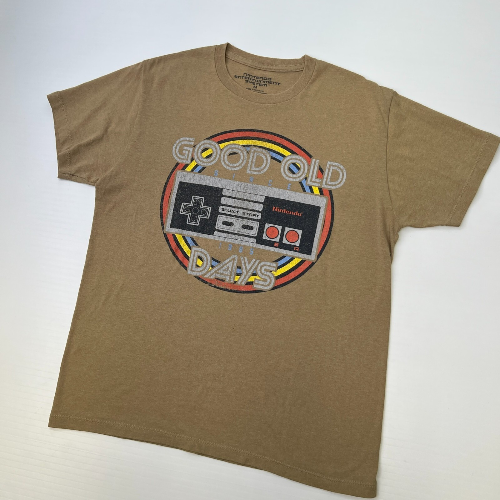 Nintendo Shirt Men Medium Controller Good Old Days Retro Logo Work Party Core Go gallery