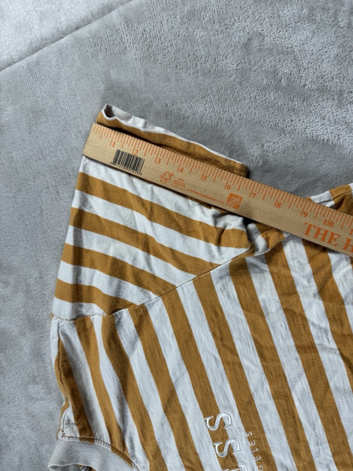 Guess Originals Multicoloured Striped Shirt Size Small Men’s White/ Multicolor gallery
