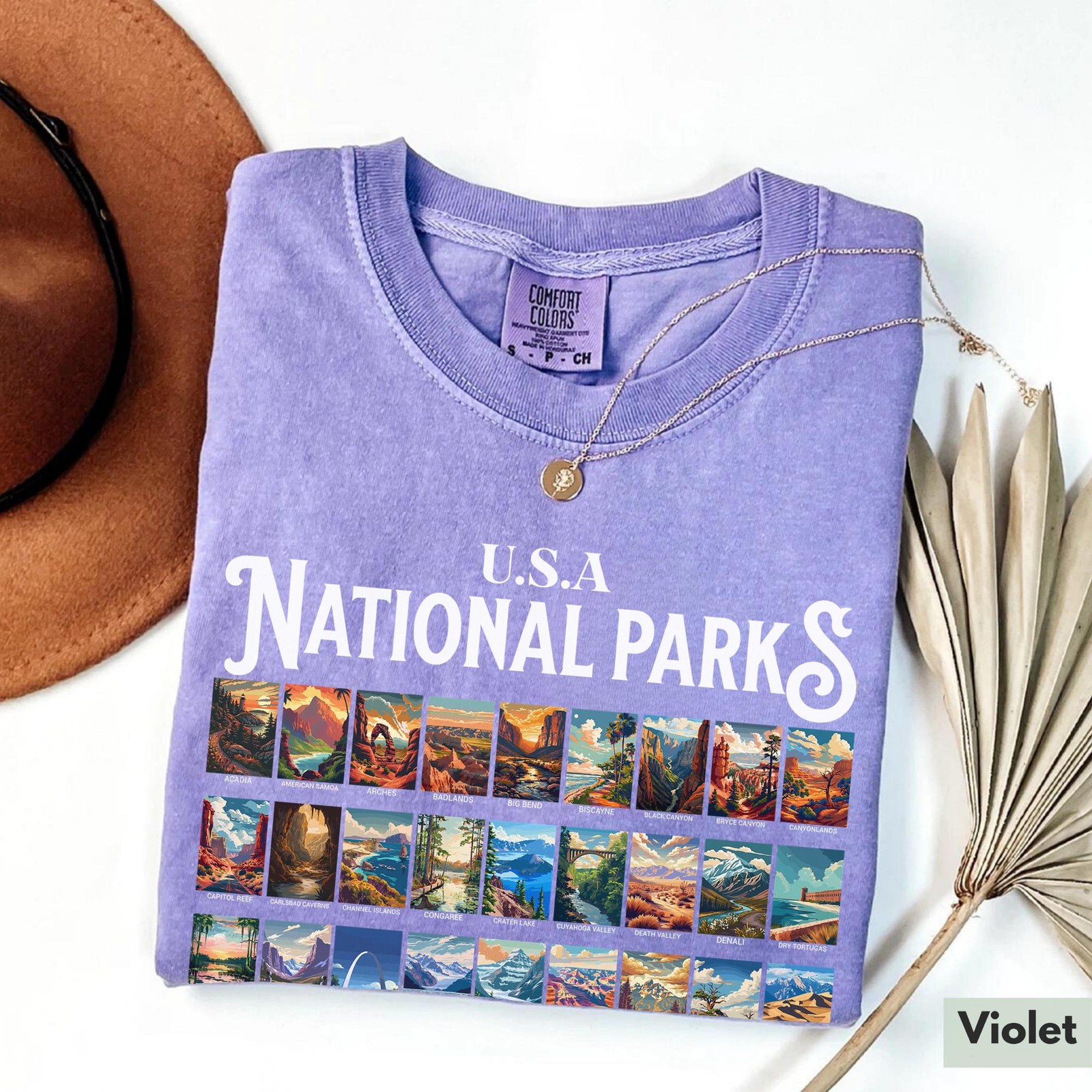 Comfort Colors® National Parks Shirt USA National Park Camping Gift Nature Lover gallery