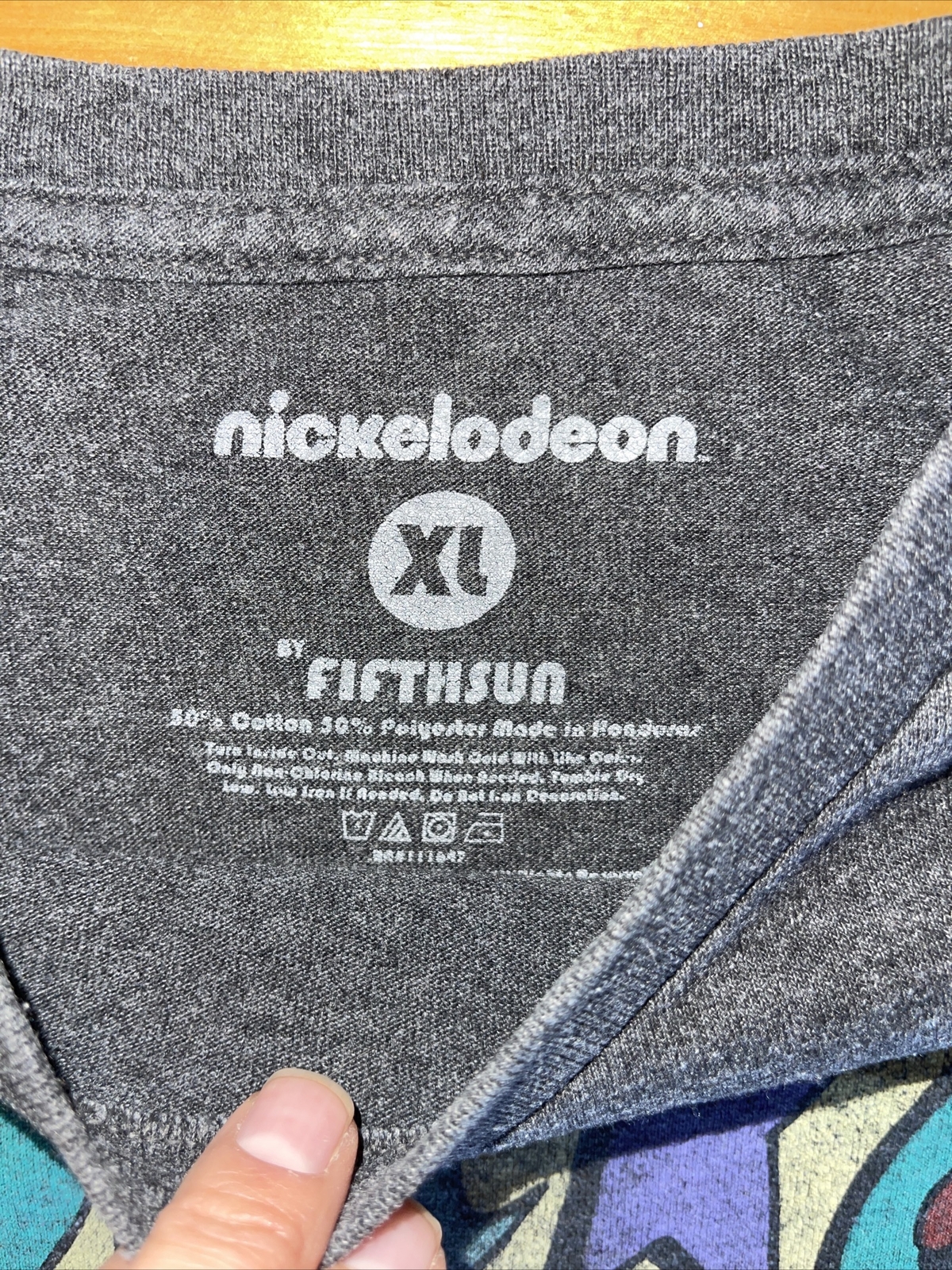 Rockos Modern Life T Shirt XL Nickelodeon 90s Cartoon Graphic Tee Gray gallery