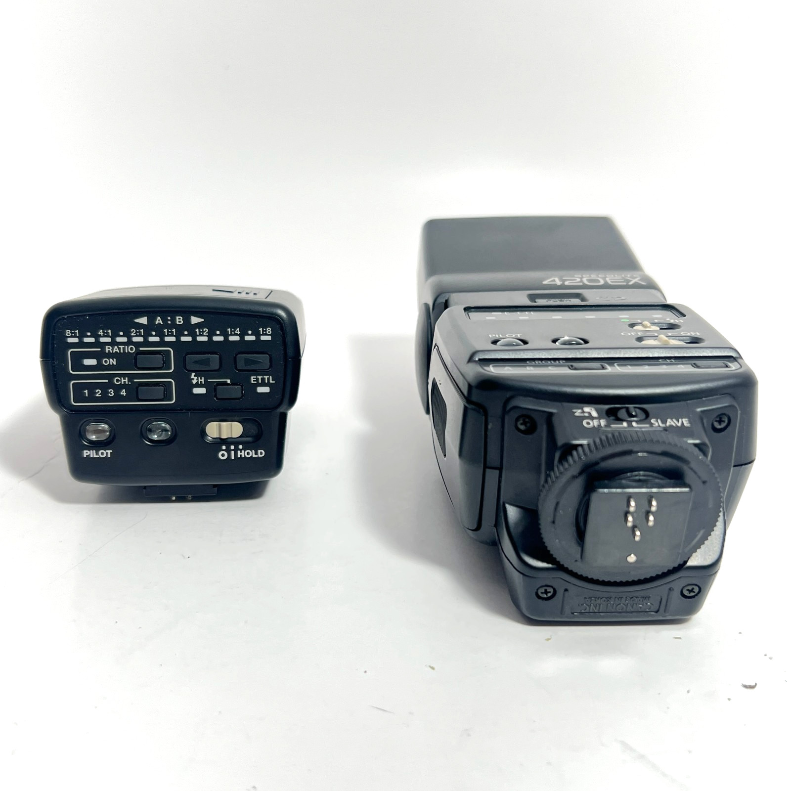 Canon Speedlite Transmitter ST-E2 With Speedlight 420ex Camera Flash Tested
