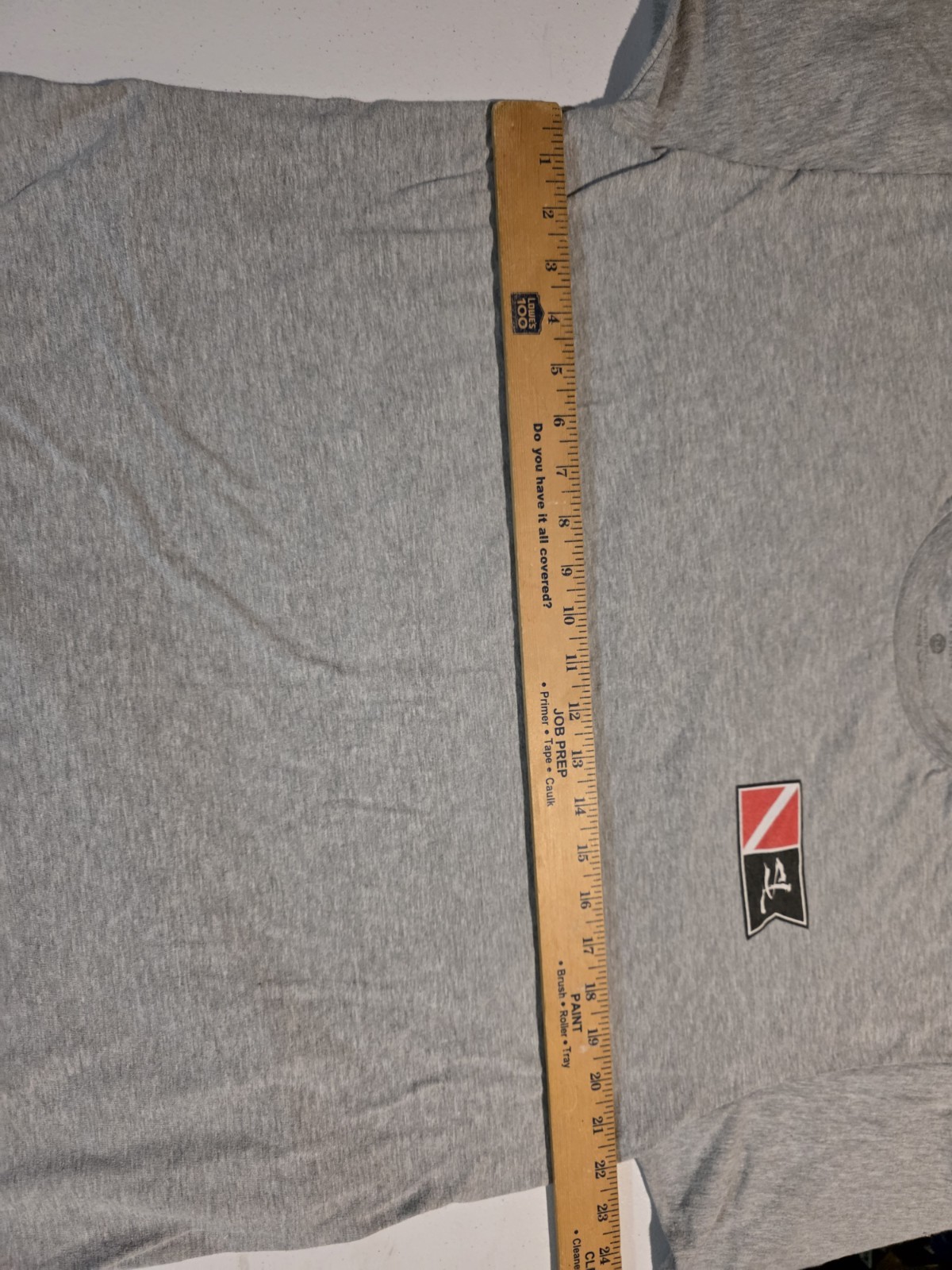 Salt Life T-Shirt Men's Sz X-Large Snorkel Diving Flag 2-Sided gallery