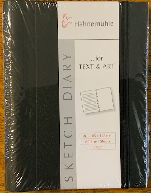 Hahnemuhle Sketch Diary ~ 60 Sheet Pad Size A6 (4.1″ x 5.8″)