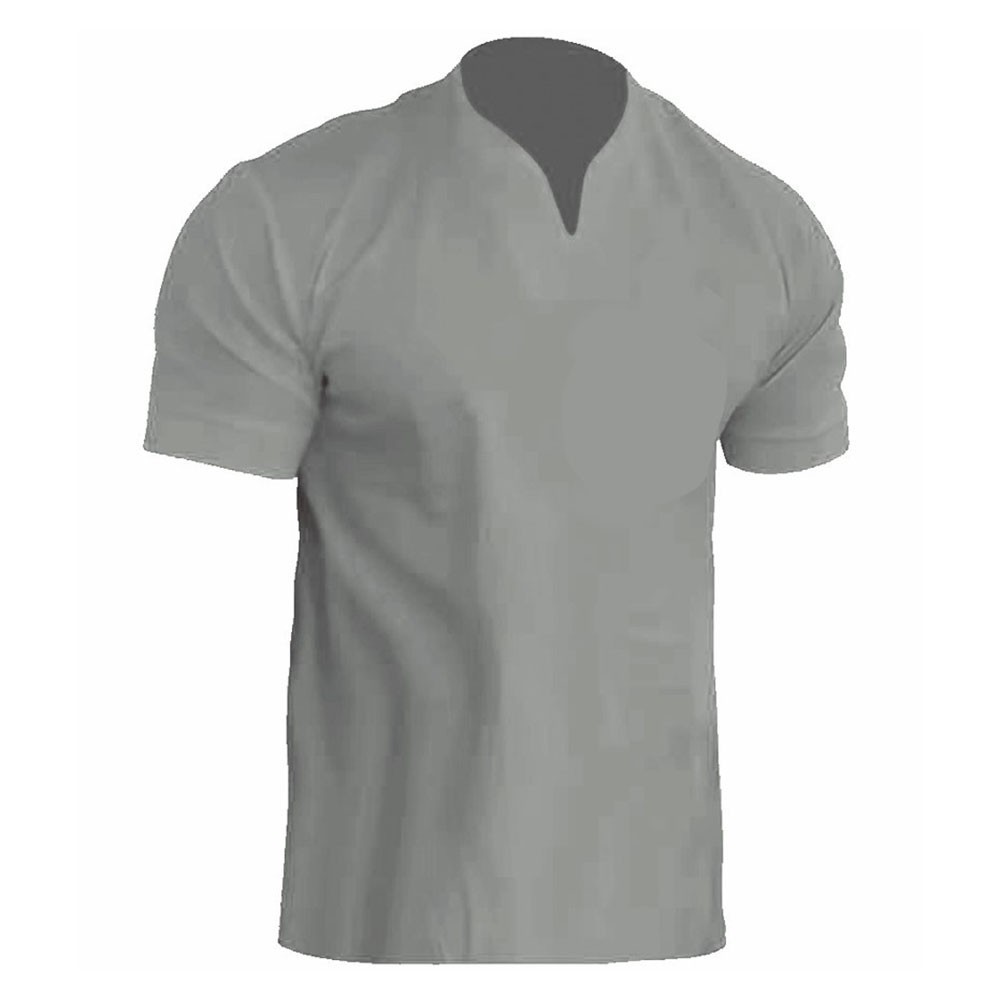 Flat Measurement Guide Mens Plus Size Tshirt Moderate Elasticity Fabric gallery