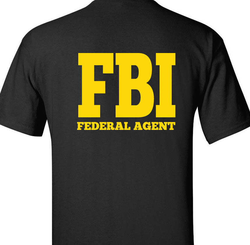 FBI Federal Agent Funny T shirt Tee gallery