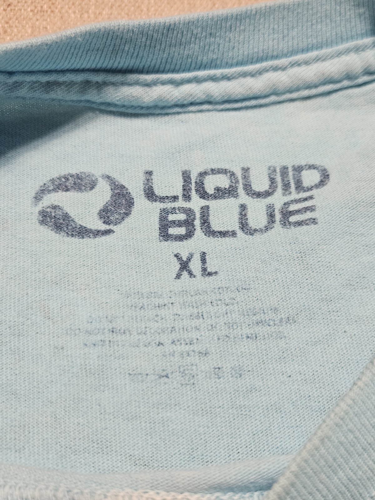 2000 Liquid Blue Y2K Aquatic Sea Life Dolphin Octopus Tie Dye TShirt XL Nature gallery