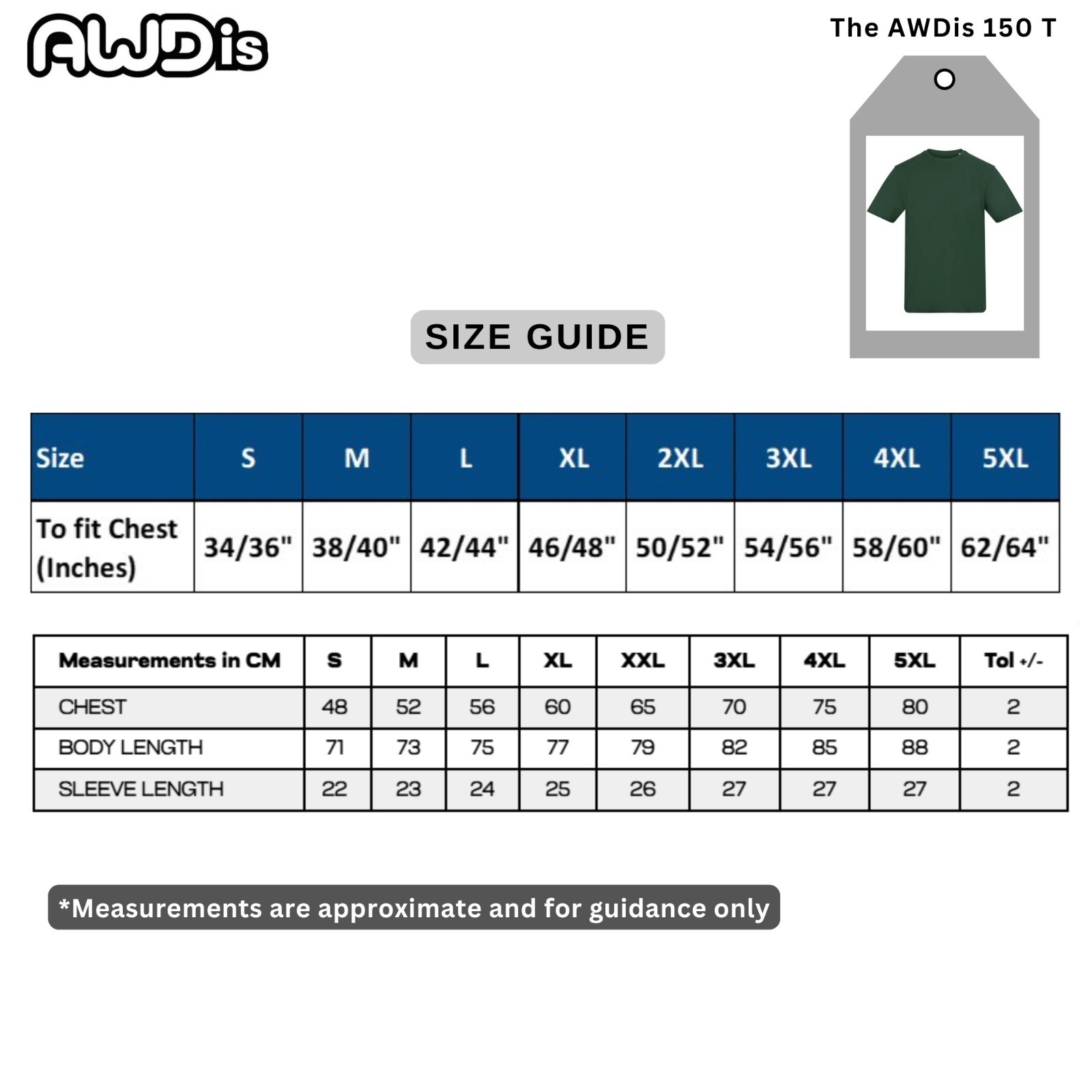 AWDis Men's T Shirts Short Sleeve Crew Neck Tee Lightweight Better Cotton 5 Pack gallery