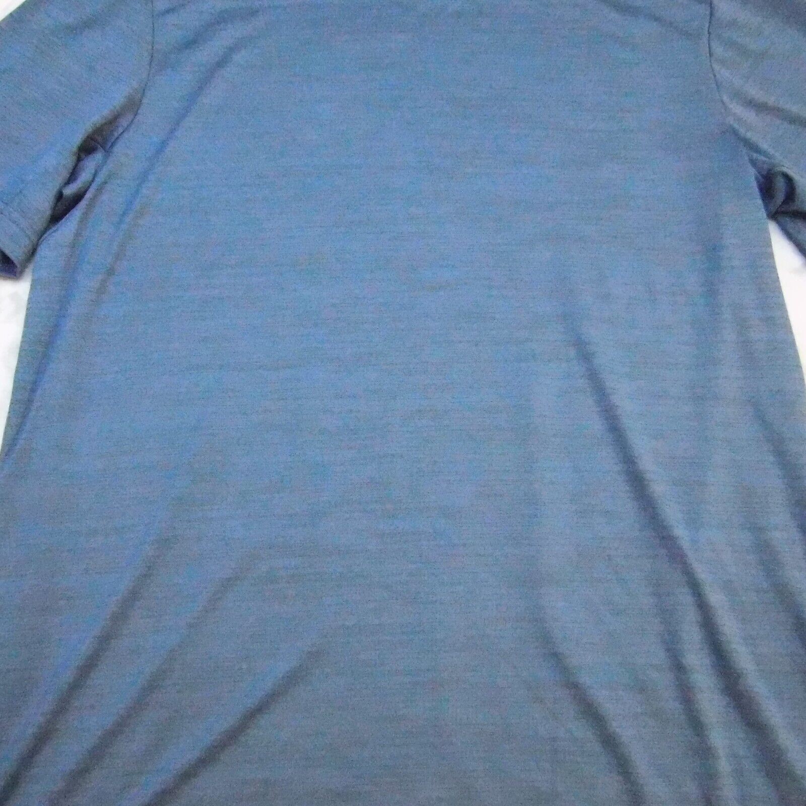 Tek Gear TShirt Mens Large Blue Lightweight Casual Dry Tek Tall Athletic Active gallery
