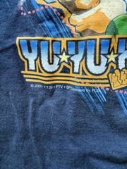 Vintage Yu Yu Hakusho Ghost Files Yusuke Kurama Hiri Kuwabara Shirt 2003 ODM