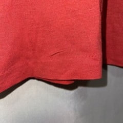 Vintage 80s Beef Tshirt single stitch 1987 red mens size L see pics e110