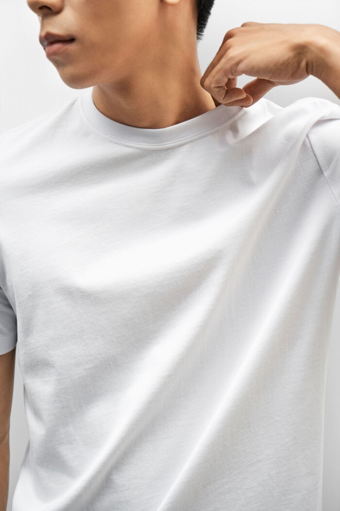 Routine Short Sleeve T-Shirt - Form Regular - White - Any Size gallery