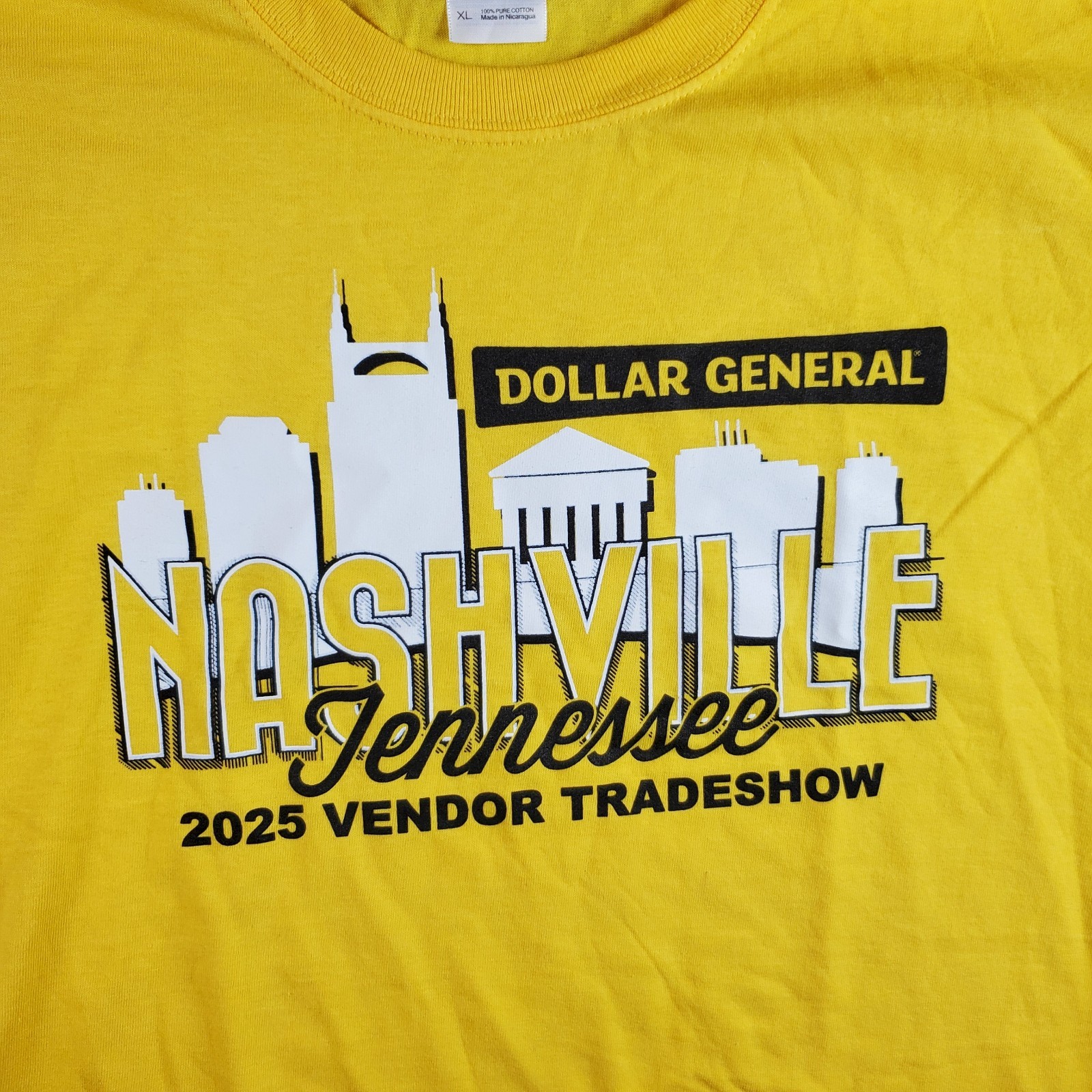 Gildan Shirt Mens XL Dollar General Vendor Tradeshow 2025 Nashville T-Shirt NWOT gallery