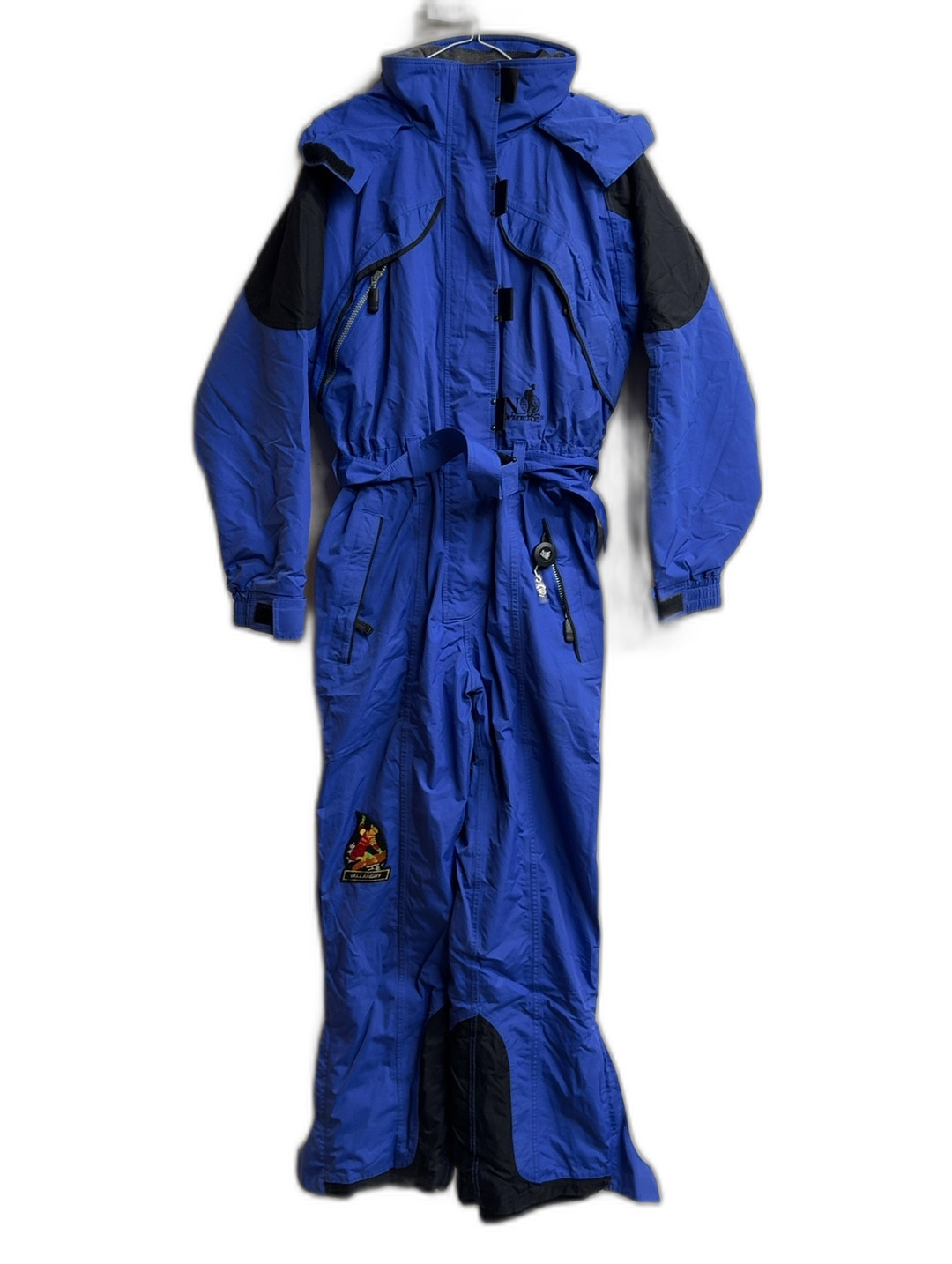 Nowhere Blue Polyamide Winter Sports Snowboarding One Piece Ski Suit size M Mens gallery