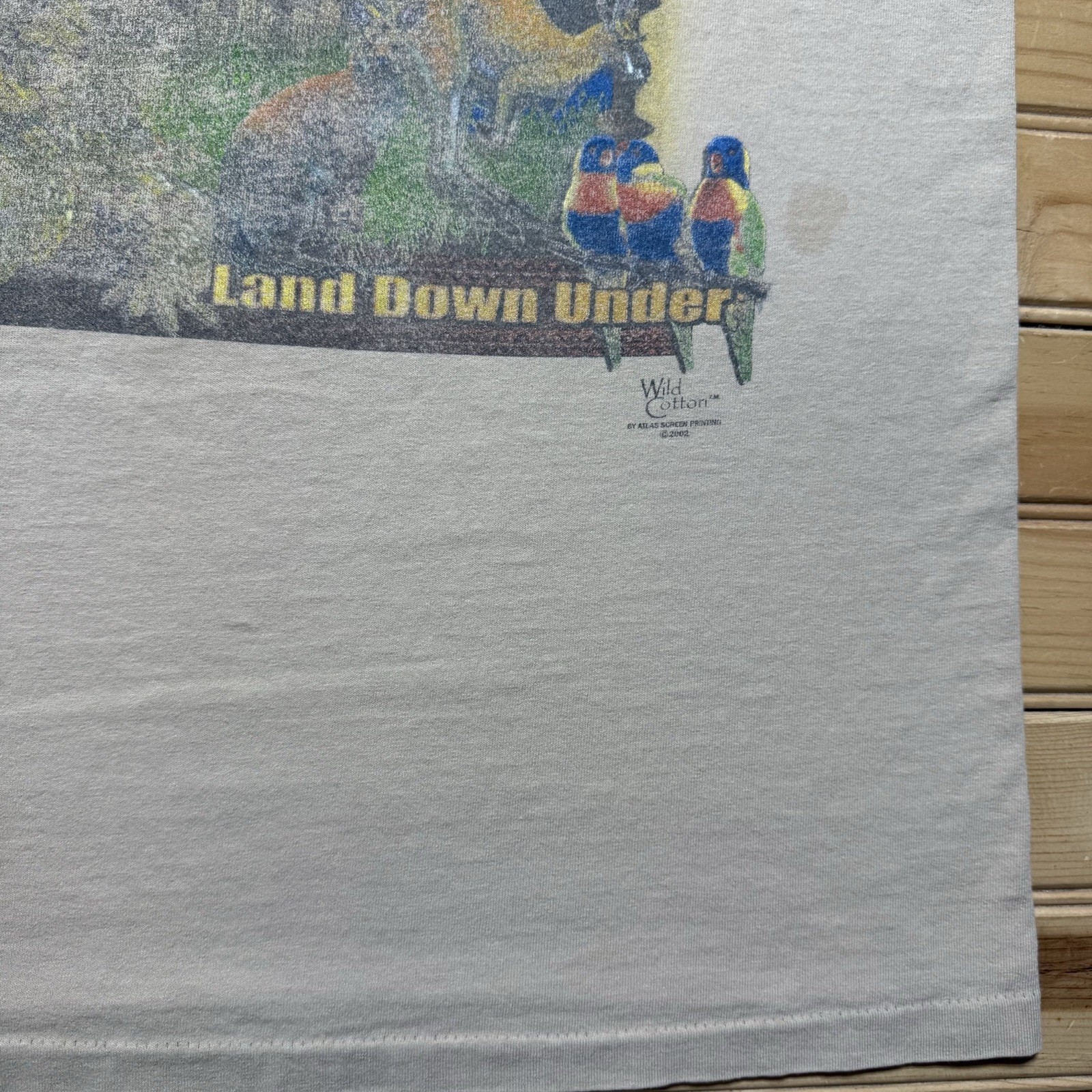 Vintage 90s Australian Wildlife Land Down Under Koala Cleveland Zoo Shirt Large gallery