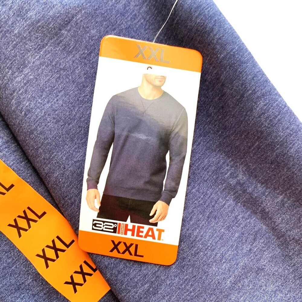 32 DEGREE HEAT PULL OVER LONG SLEEVE SHIRT XXL NEW gallery