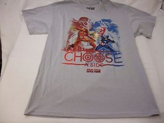 Marvel Captain America Civil War Choose A Side Adult T-Shirt Size Large–NWT