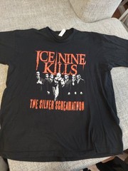 Ice Nine Kills The Silver Screamathon Mens T Shirt Black Size Xl