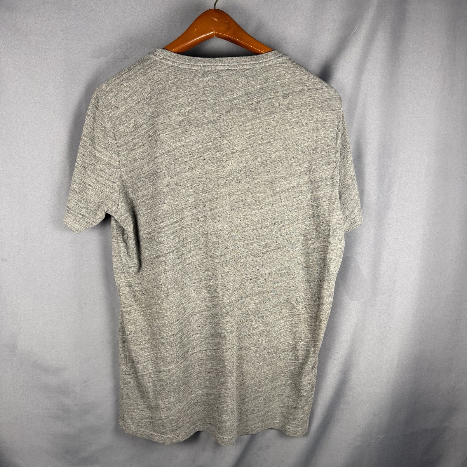 Marine Layer Signature Crewneck T Shirt Mens Medium Large Heather Gray Soft gallery