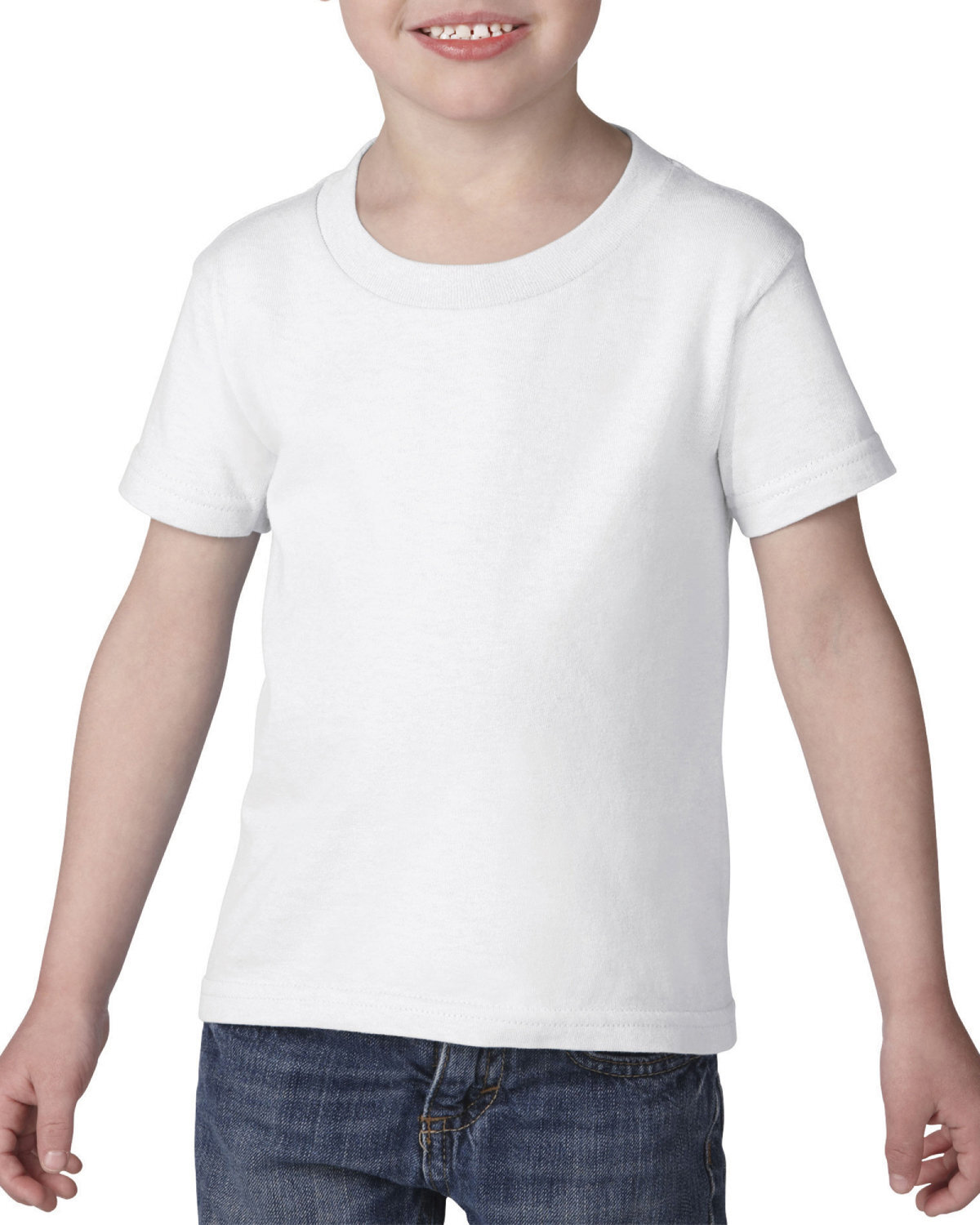 5 Pack Of Gildan Toddler Heavy Cotton T Shirt Stylish Plain T-Shirt - G510P gallery