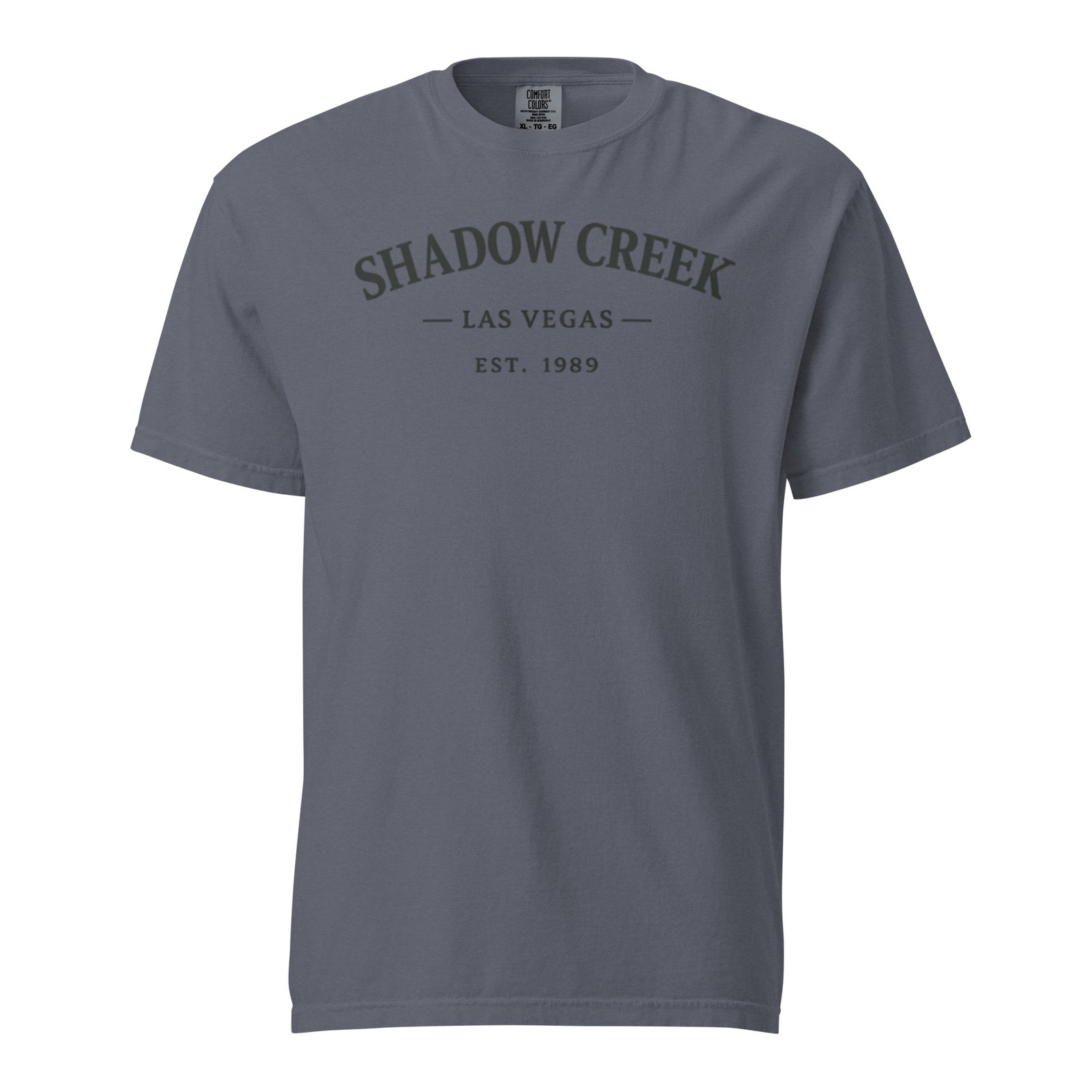 Shadow Creek Las Vegas Golf Shirt Comfort Colors Golf Trip Tee Gift Dad 1989 gallery